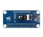 Waveshare Long-wave IR Thermal Imaging Camera HAT (B) For Raspberry Pi, Options For 45°/90° FOV, Raspberry Pi IR Camera, 80×62
