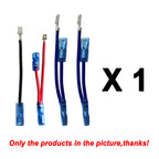 Blue Led Trim Tabs Momentary Rocker Switch 7 Pin (ON)-OFF-(ON) DPDT Reverse Polarity 3 Way Toggle Switch for Marine Boat Carling