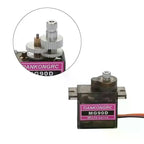 9g MG90D Micro Digital Mini Servo 180/270/360 Degree Power Functions Metal Gear Brush Motor For RC Plane Helicopter Drone Parts