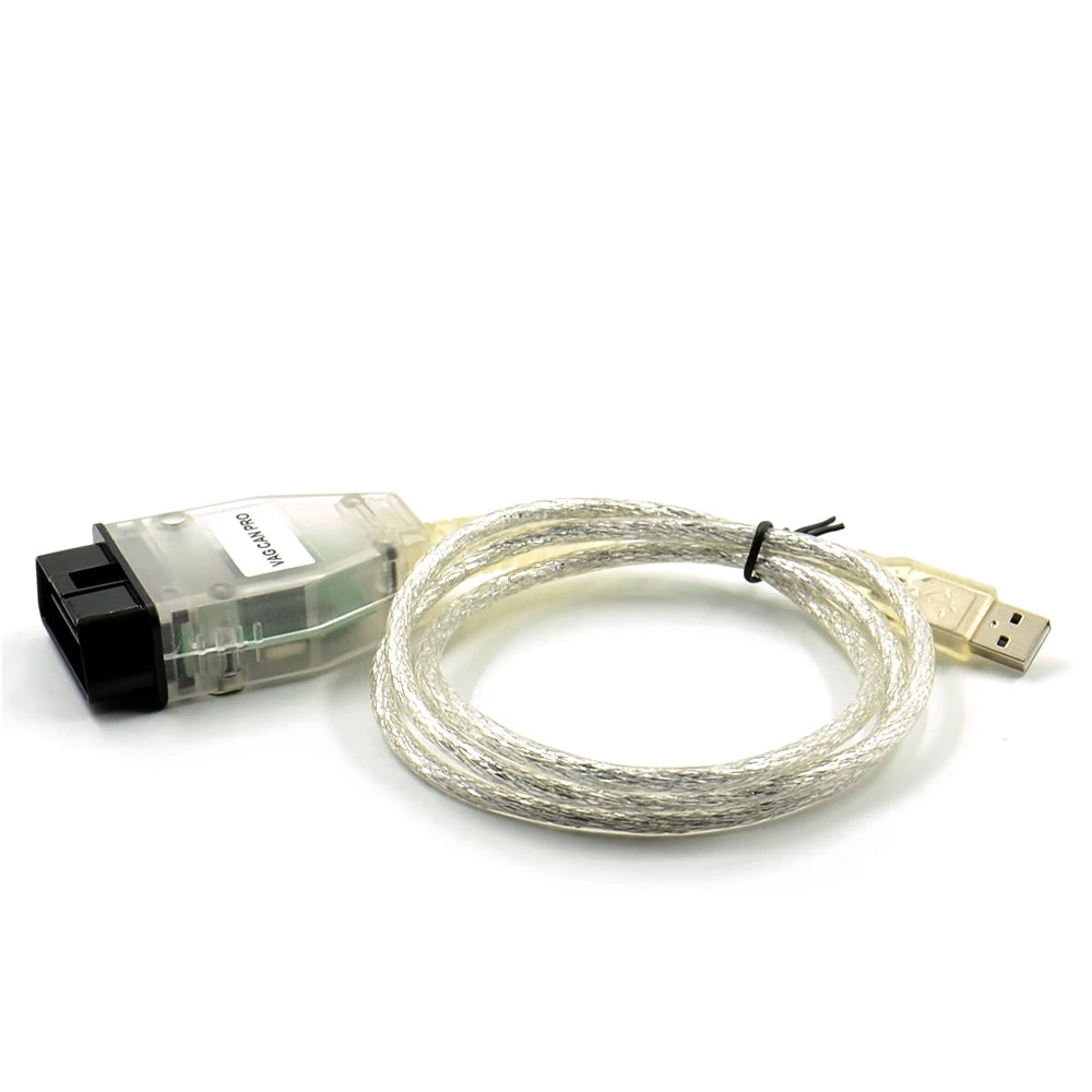 VAG CAN PRO VCP 5.5.1 FTDI VAG OBD 2 OBD2 Auto Diagnostic Tool COM Interface VCDS ATMEGA162 Can Bus K-line Cable