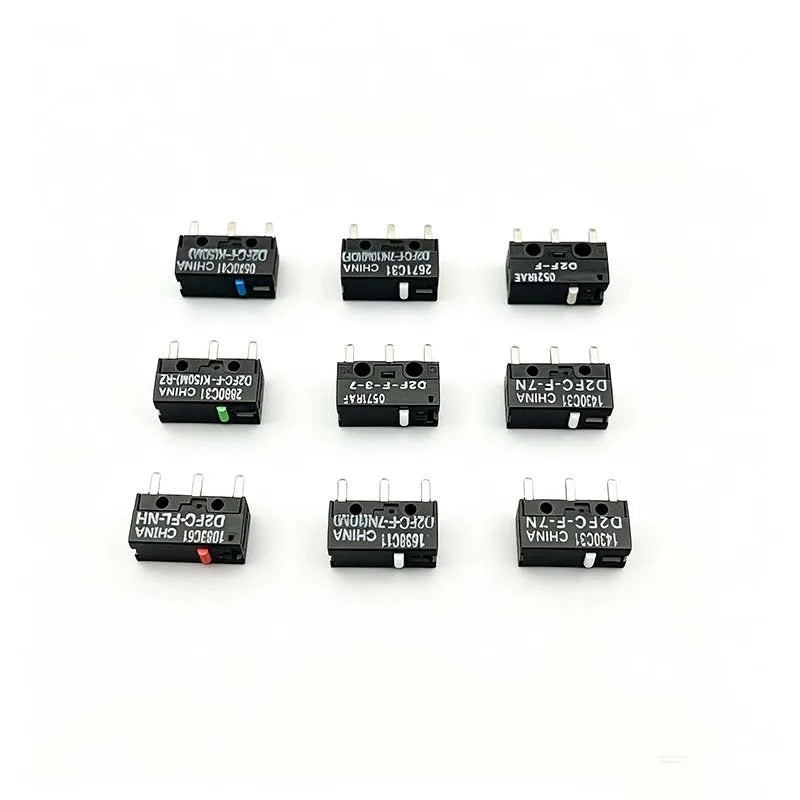 2Pcs/10Pcs Mouse Micro Switch D2FC F 7N D2FC-F-7N(10M)/(OF) D2FC-F-7N(20M)/(OF) D2FC-F-K 50M Microswitch for Mouse for Omron