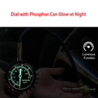75Psi Auto Tire Tyre Rapid Deflator Pressure Gauge Meter Tool Metal Manometer Barometers Tester Meter for Truck Motorbike