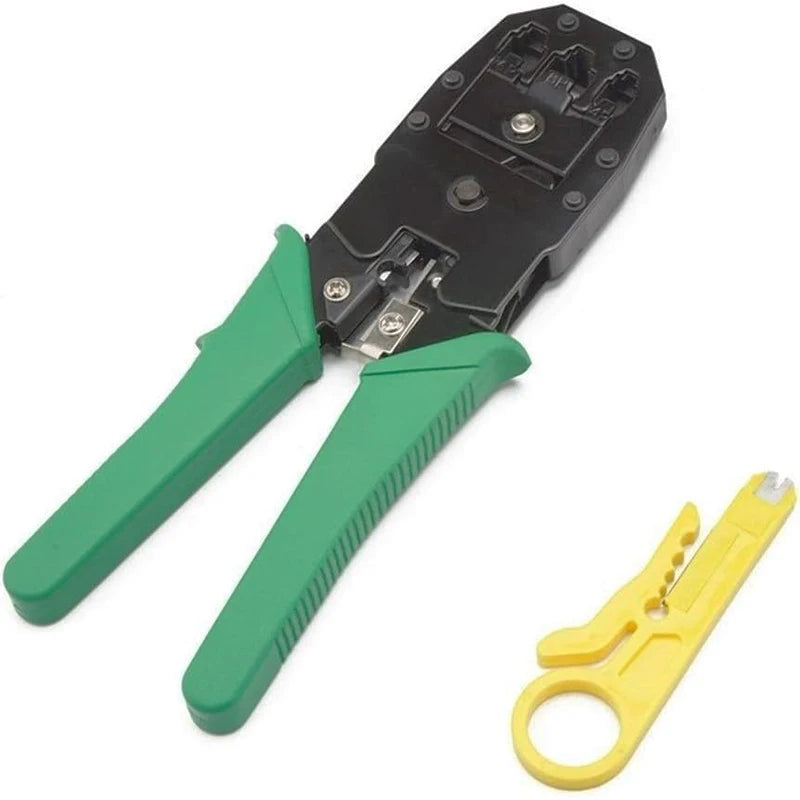 RJ45 Crimper RJ11 RJ45 Crimping Tool Ethernet Network LAN Cable Crimper Cutter Stripper Plier for 6P 8P RJ11 RJ12 RJ45
