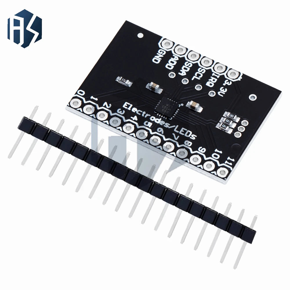 MPR121 Breakout V12 Capacitive Touch Sensor Controller Module I2C keyboard Development Board For Arduino