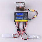 HTRC L6X2Lipo Intelligent Balanced Charger for RC Model Aircraft Dual Channel 2-6S Remote Control LiPo Battery Charger