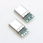 1-10PCS Type-C OTG Male 4P with 5.1K Resistance Data Power Adapter 4 Solder Joint Plug USB Adapter