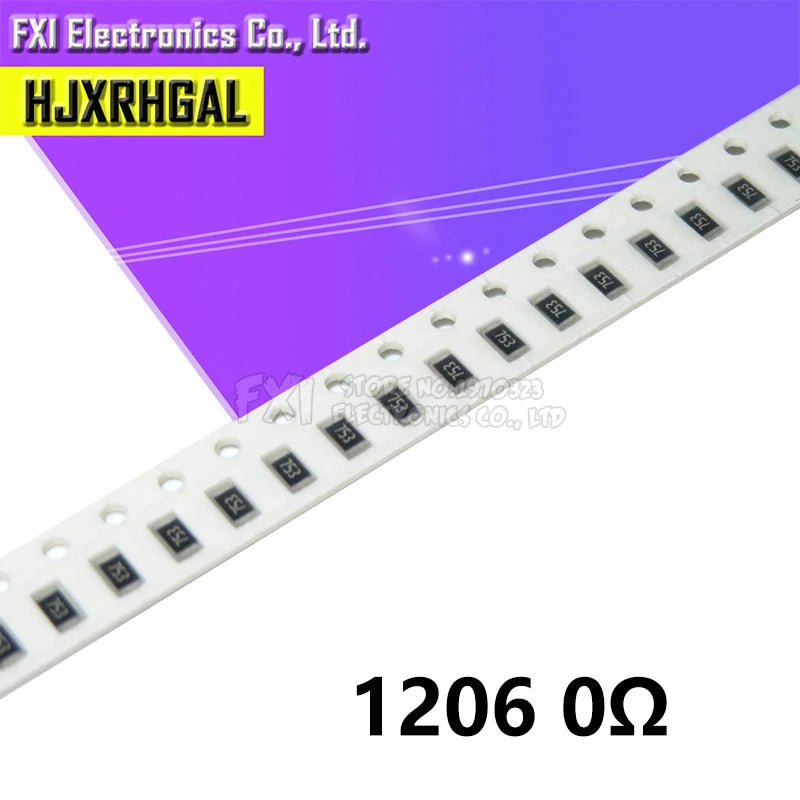 5000Pcs 1206 0R ~ 10M SMD resistor 1/2W 0 1 10 100 150 220 330 ohm 1K 2.2K 10K 100K 0R 1R 10R 100R 150R 220R 330R ohm 5%