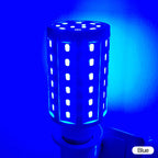 5W 10W 15W E27 LED Bulb SMD5730 Corn Bulb Lamps Red Yellow Bule Pink Green Garden Lawn Landscape Decorative Light Bulbs 85-265V