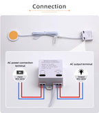 85V-265V AC LED Touch Switch, Suitable for Hidden Cabinet Installation, Can Penetrate 40MM Thickness Wood Touch Sensor