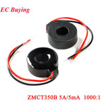 5Pcs/1pc ZMCT102 ZMCT123 ZMCT103E ZMCT116 ZMCT104 ZMCT118G ZMCT204A ZMCT205D ZMCT350B Class A B C Precision Current Transformer