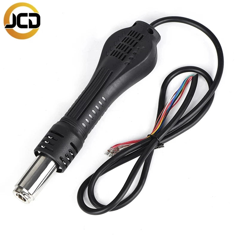 JCD Hot Air Gun Desoldering Hot Air Gun Handle Soldering Iron is Suitable for 858D 868D 8898 Rework Solder Repair Station
