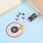 5Pcs TYPE-C 5V Wireless Power Supply Transmitter Coil Induction Wireless LED Receiver Light Lamp Model Diorama Robots