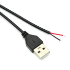 1.5M LED Strip USB Connector Cable Extension 2 Pin Power Supply Wire On/Off Switch Electrical 5V Wire For LED Lighting