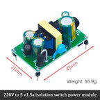 AC-DC 3.3V/5V/12V Precision Buck Converter AC 220v to 5v DC step down Transformer power supply module 1A 12W