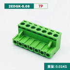 2EDGK-5.08MM Plug-in Terminal Block PCB Plug 2P3P10P12P14P16P-24P