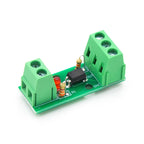 1 Channel Way Optocoupler Isolation Module PC817 3V-5V 12V 24V Photoelectric Isolator Rail Holder PLC Drive Motor Board