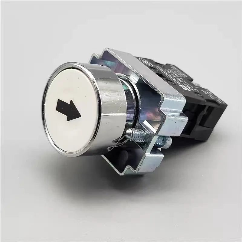 XB2 button switch metal emergency stop reset rotating mushroom head jog power start stop