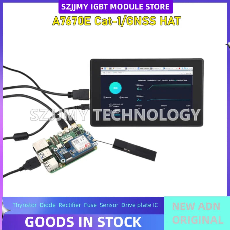 Raspberry Pi/NVIDIA SIM7600E module supports LTE Cat-1/3G/2G communication GNSS module