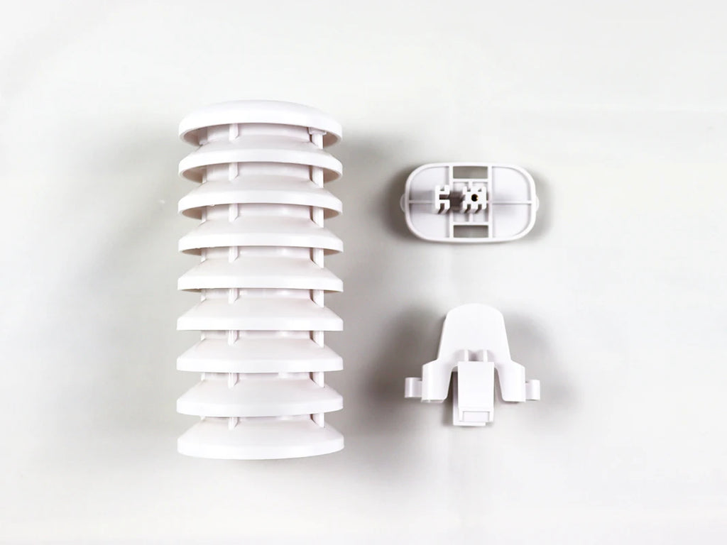 Misol WH57 Outdoor Wireless Lightning Sensor with Plastic Shield, Lightning Detection Sensor
