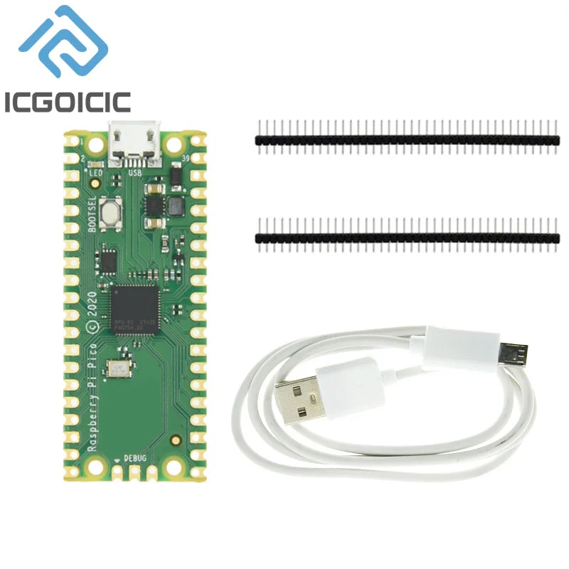 Raspberry Pi Pico or Pico W Development Board A Low-Cost High-Performance Microcontroller Board RP2040 Cortex-M0+ Dual-Core ARM