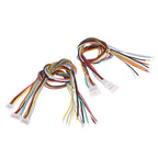 10PCS 1.25mm Male Female Silicone Wire Soft High Temperature Resistance 2-6pin Air Docking Plug Terminal Connetor 26AWG