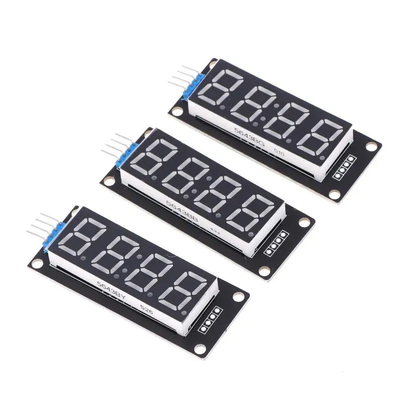 Y-1 Piece 0.56" 4-Digit LED Display Module TM1637 7-Segment Digital Tube for Arduino Electronic Clock Display Board