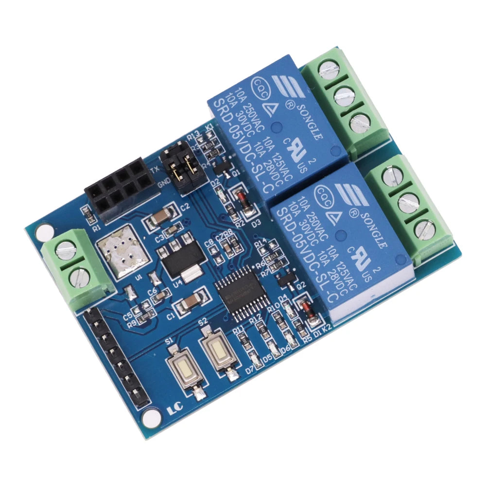 5V ESP8266 ESP-01 1 Channel WiFi Relay Module ESP-01S 2 Way Relay Module For IOT Smart Home remote control switch phone APP