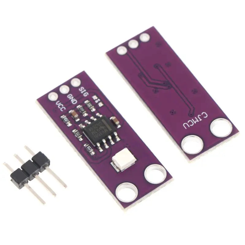 UV Detection Sensor Module Stable Signal Output High Sensitivity 1/3/5Pcs for School Physics Experiment Teaching