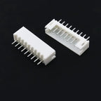 100PCS JST PH 2.0 2P 3P 4P 5P 6P 7P 8P 9P 10P 11P 12 Pin Header PH2.0 2mm Connectors Leads PH-AW PH-Y Curved Pins Male Shell