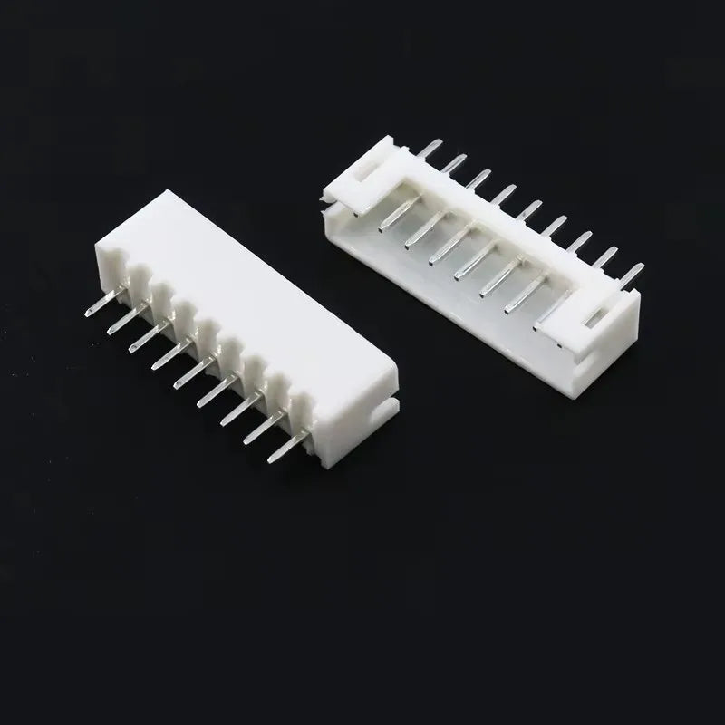 100PCS JST PH 2.0 2P 3P 4P 5P 6P 7P 8P 9P 10P 11P 12 Pin Header PH2.0 2mm Connectors Leads PH-AW PH-Y Curved Pins Male Shell