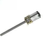 DC 3V 6v  gear motor N20 long shaft screw motor M4-55 threaded rod low speed metal Electric motor Smart car
