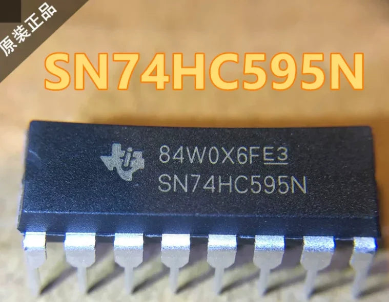 Freeship 10PCS high quality 74HC595N 74HC595 DIP-16 Logic chip storage SN74HC595N