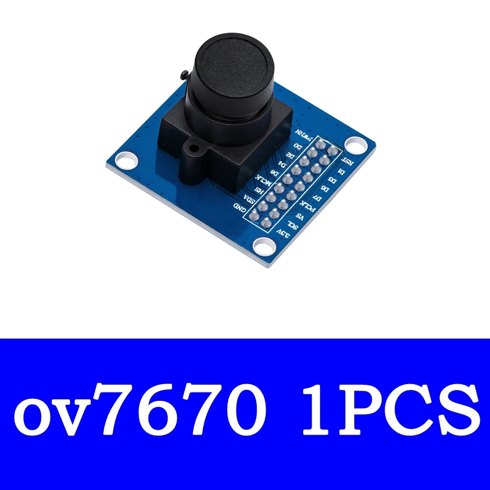 1PCS  OV7670 camera module Supports VGA CIF auto exposure control display active size 640X480 for Arduino