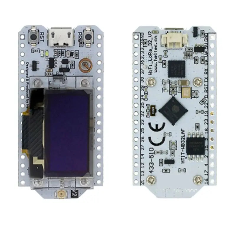 L63A SX1276 SX1278 LoRa 868MHz/915MHz 0.96 Inch Blue OLED Display Bluetooth WIFI Kit 32 Development Board