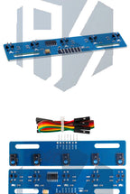 TCRT5000 3/5-Channel Photoelectric IR Detector Module: for Arduino-Compatible for Line Tracking & Obstacle Avoidance