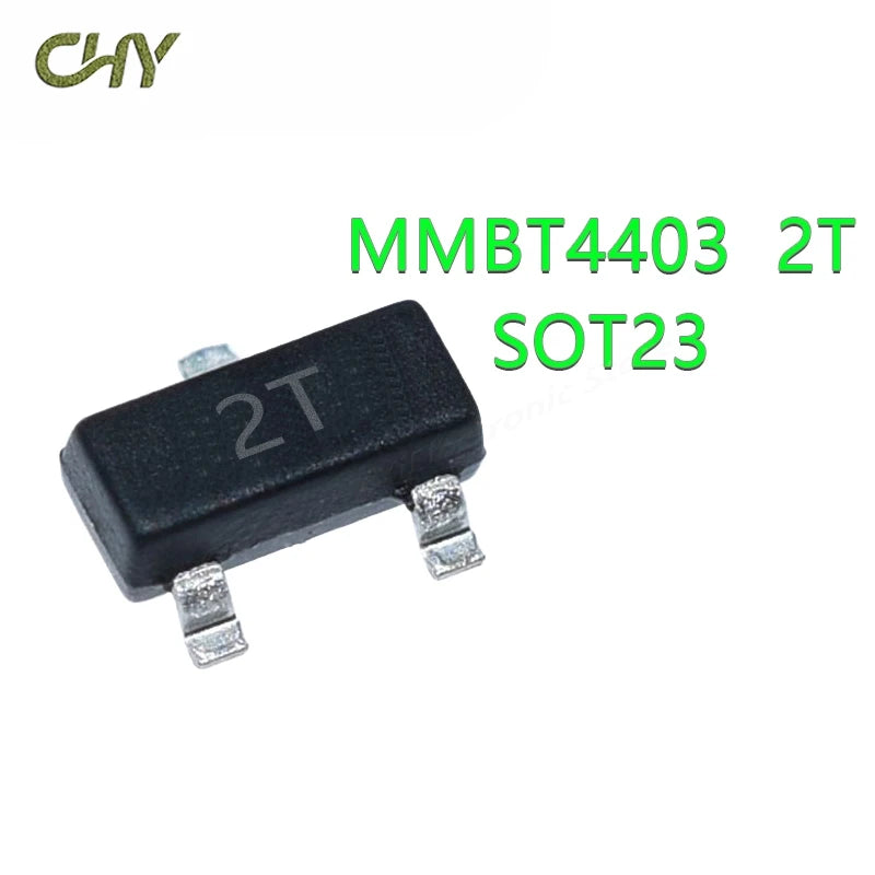 100PCS/Lot MMBT4403 MMBT4403LT1G 2T SOT23 MMBT4403LT1 2N4403 600mA 40V SOT-23 PNP SMD Transistor new and original