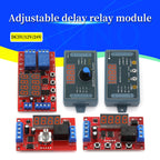 DC 5V 12V 24V 10A Adjustable Time Delay Relay Module LED Digital Timming Relay Timer Delay Trigger Switch Timer Control Switch