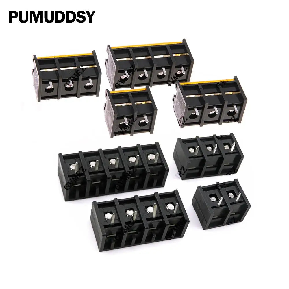 2PCS 2P-10P 2P 3P HB9500 6P 7P 8P 9P 10Pin PCB Screw Terminal Block Connector HB-9500 Lid Barrier Terminal 9.5MM Pitch KF9500