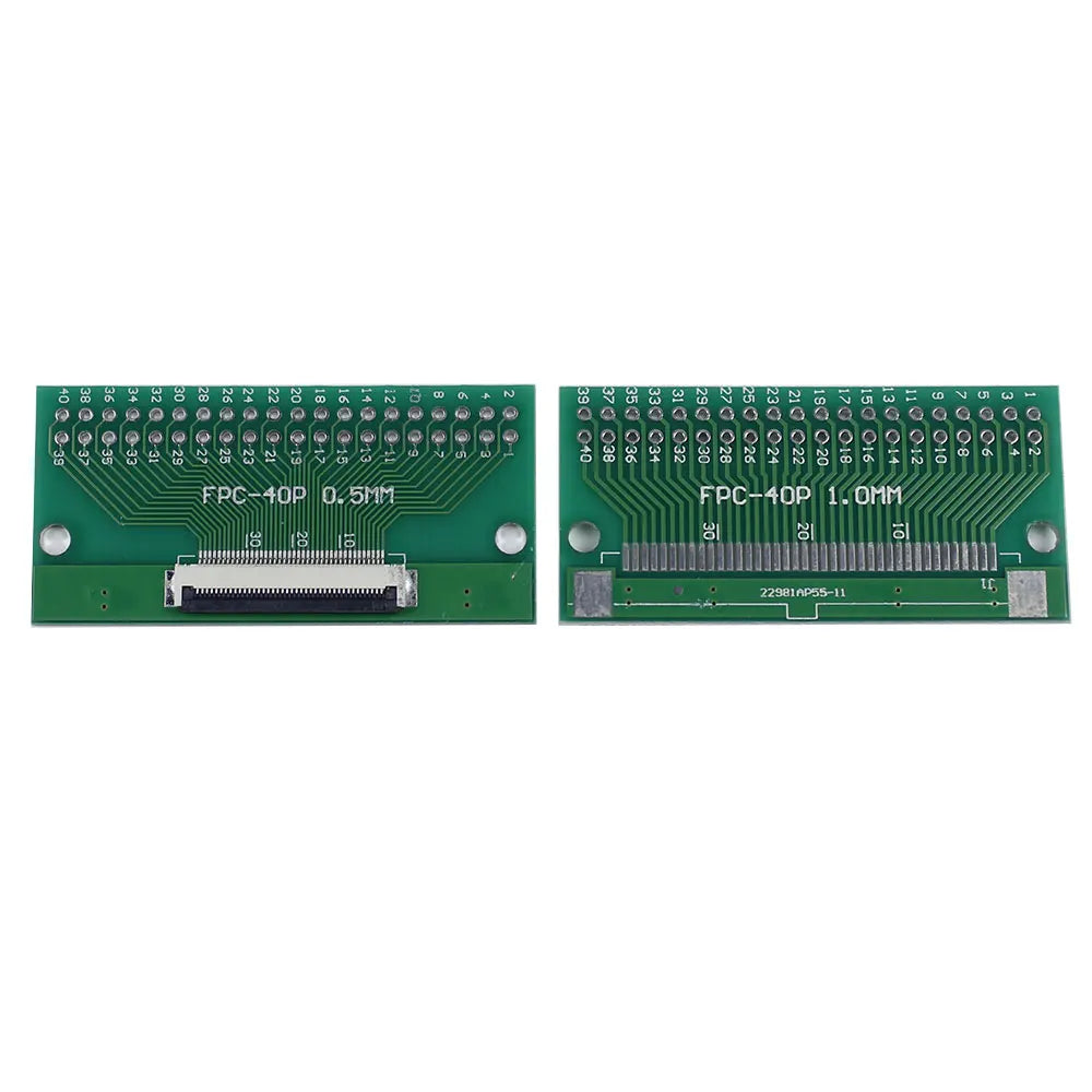 JCD 1Piece FPC/FFC Flat Cable Transfer Plate  0.5mm 1mm to 2.54mm Spacing Connector Flexible Flat Cable Adapter Board