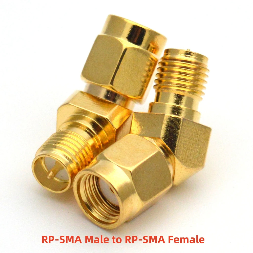 100PCS/Lot Wholesale SMA Male to SMA Female Adapter 135 Degree 45 Bevel Connector RP-SMA to RP SMA for WIFI Race Goggle Antenna