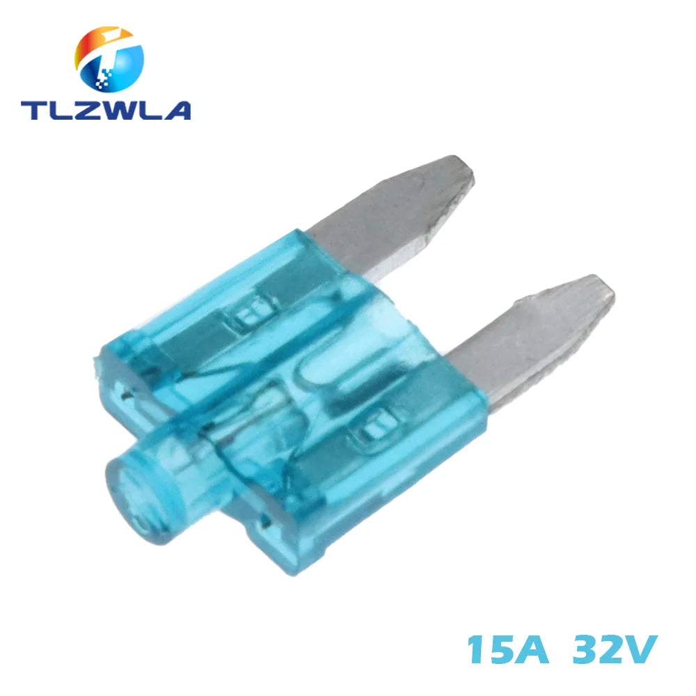 10PCS Small With Light With Fusing Indication Automobile Plug-in Fuse Small Sharp Foot Fuse For Automobile 5A ~ 40A