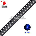 SAMIROB 100pcs/Lot 0805 SMD LED White Ice Blue Red Blue Yellow Green Orange Warm White Pink Purple RGB 2012 Light Emitting Diode