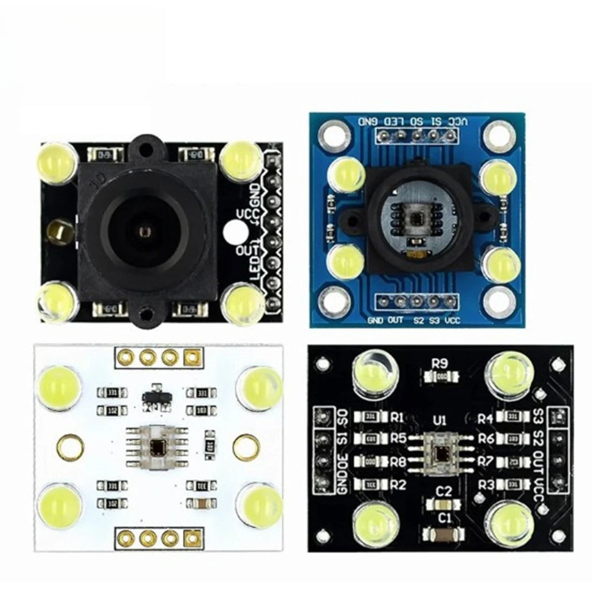 GY-31/GY-33 TCS34725 TCS3200 TCS230 Detector Module Color Recognition Sensor
