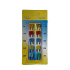 10PCS Car Insurance Fuse Kit Amplifier Clip Combination Car Blade Fuse Set with Inspection Circuit Electric Pen Fuse Repair Part