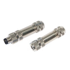 M8 Sensor Connector Waterproof Male&Female Plug Straight Angle Screw Threaded Coupling 3pin 4pin 5pin 6pin 8pin