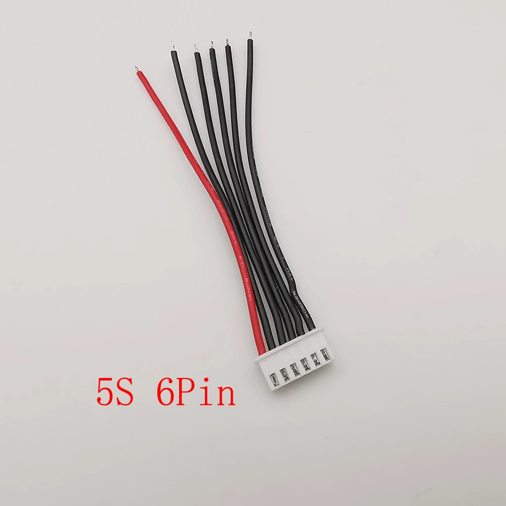 22AWG Lipo Battery Balance Charger Cable Plug JST XH 2.54 1S 2S 3S 4S 5S 6S 7S Connector for LiPo Battery Balance Charging Wire