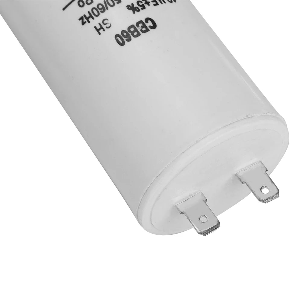40μF Capacitor CBB60 450V 40μF Capacitor for Washing Machines 50/60Hz Water Pump Capacitor Capacitor