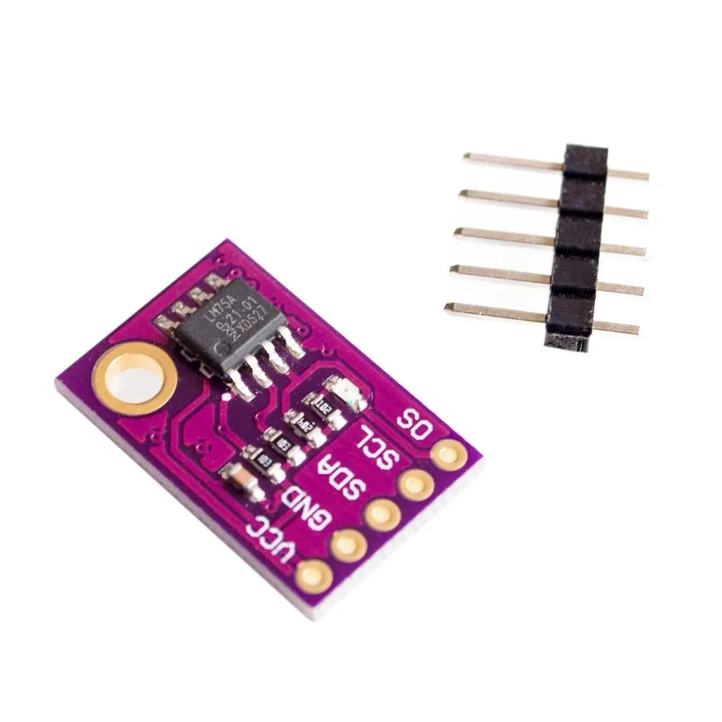 LM75 LM75A temperature sensor high speed I2C interface high precision development board module