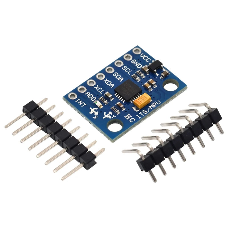 GY‑521 MPU‑6050 Three‑Axis Accelerometer Gyroscope Sensor Module 6DOF 3‑Axis Acceleration Gyro Sensor for Arduino