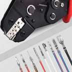 SN-2549 Ratcheting Crimper Tool for Dupont/PH2.0/XH2.54/VH3.96 Terminals, Wire Crimping Pliers Electrical Connector Clamp
